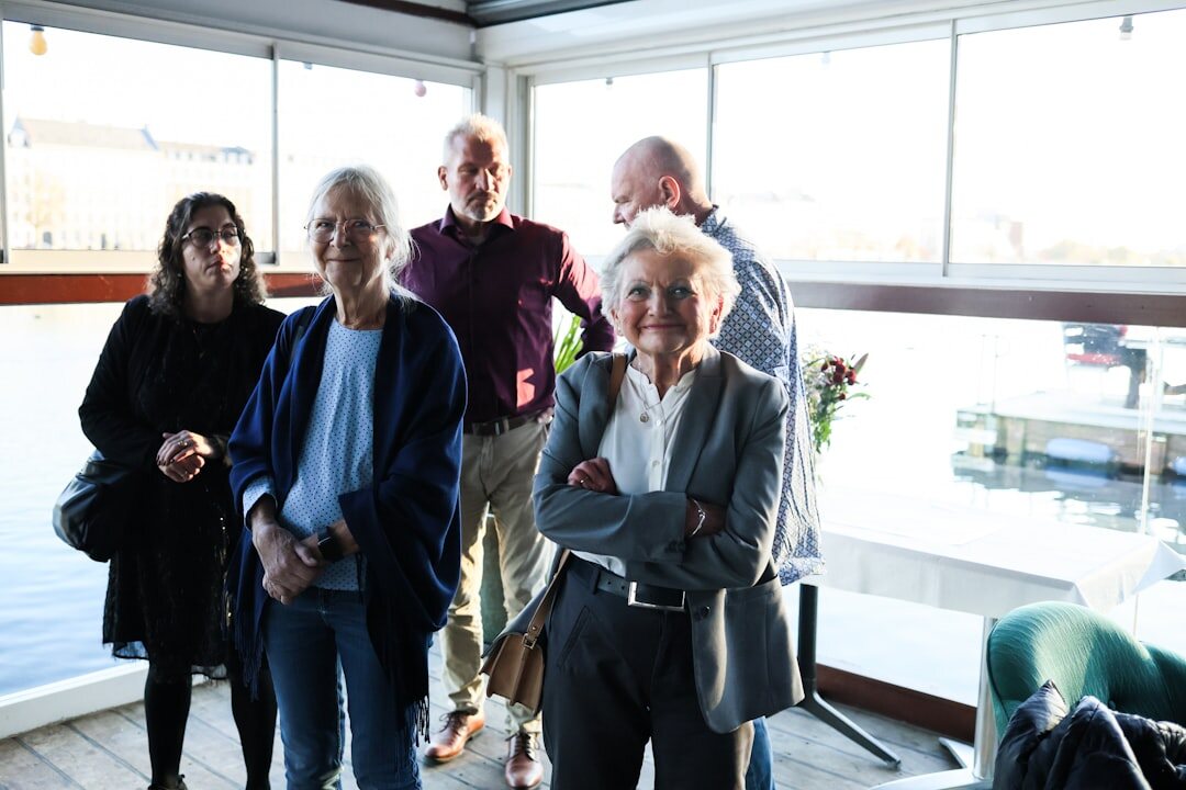 seniors at community event
