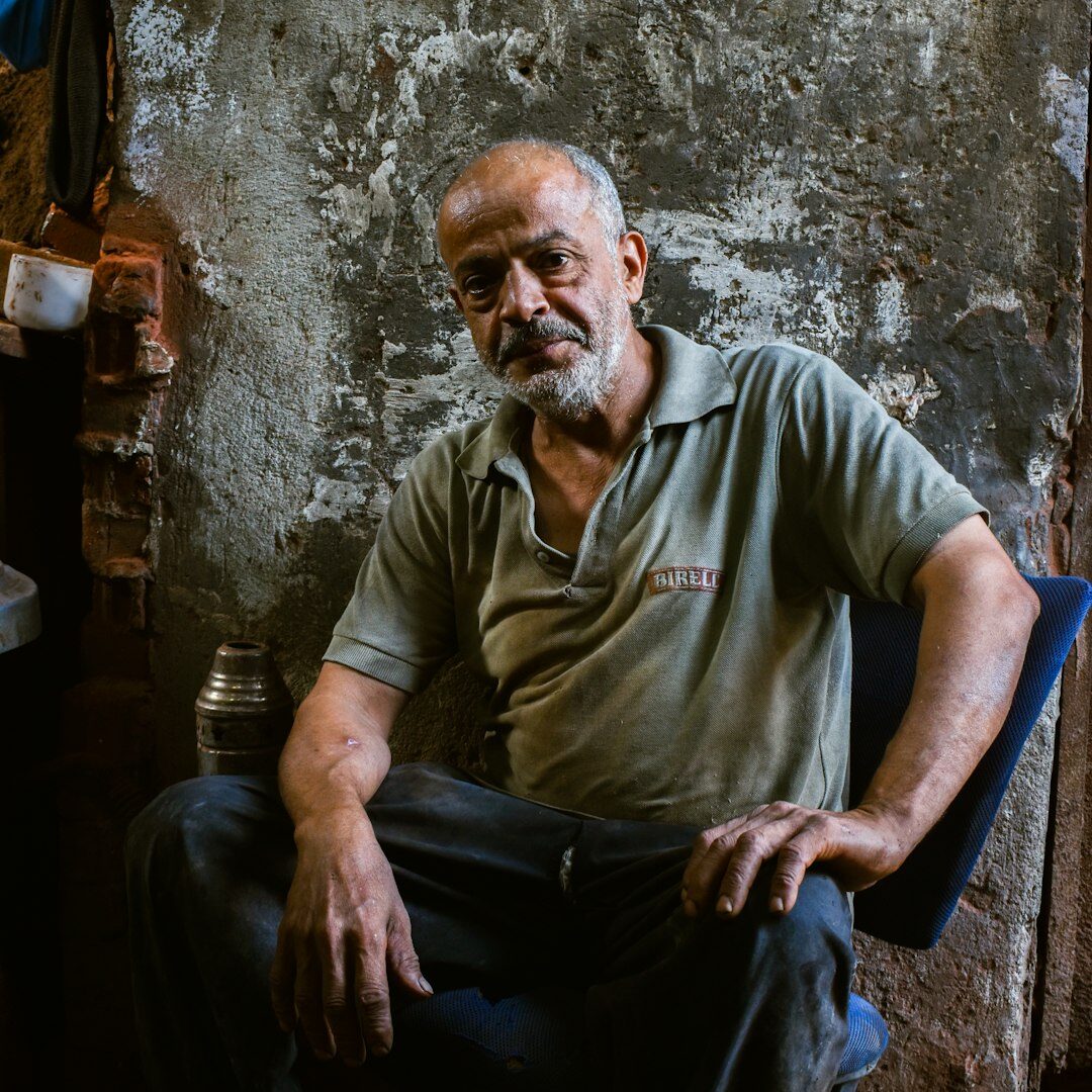 Slovak man health program coordinator portrait