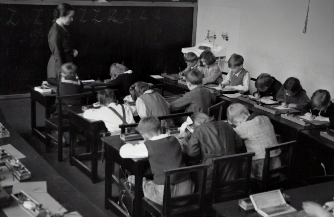 seniors learning in classroom