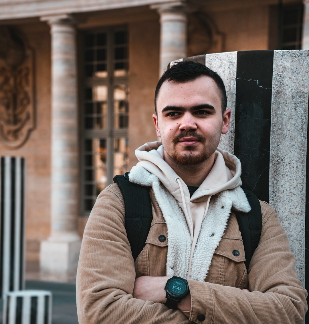 Friendly Slovak man community manager portrait