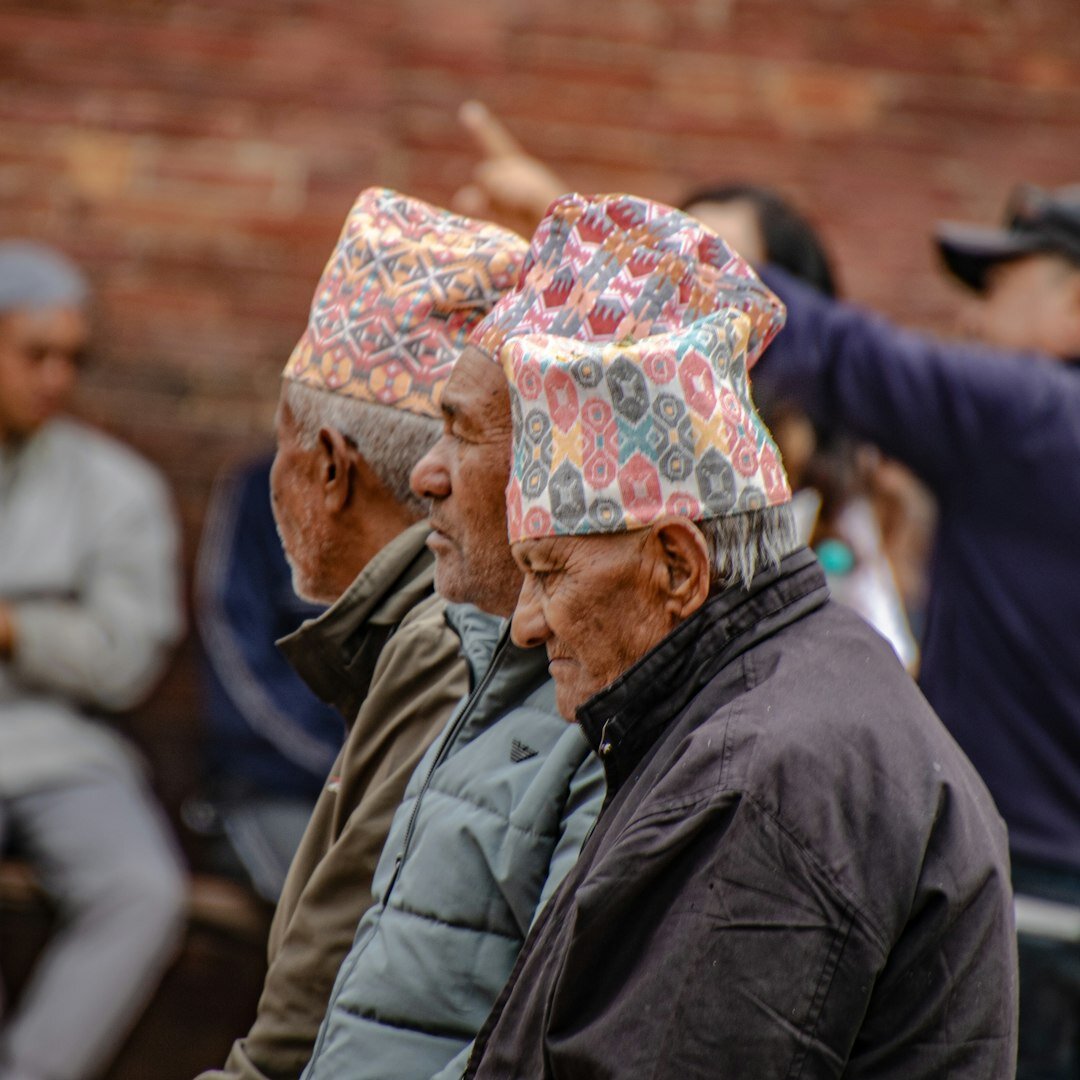 Seniors attending a theatre performance together
